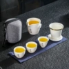 [（书法-舍得）一壶三杯-旅行茶具套装]