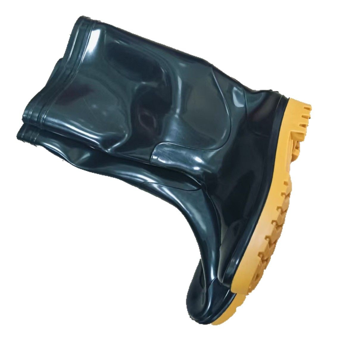 雨鞋男士中高筒厚底耐磨雨靴防水防滑工地短筒套鞋秋款低帮水胶鞋