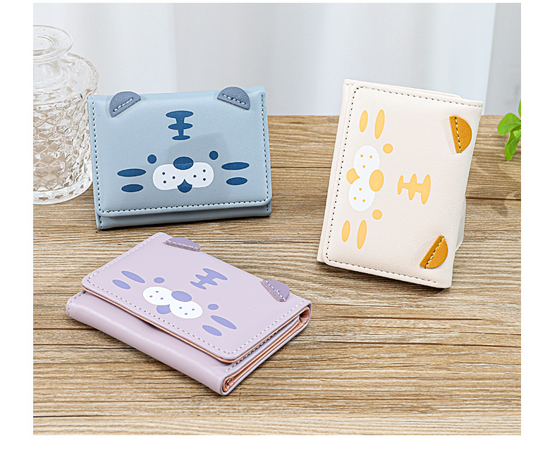 Women's Animal Pu Leather Open Wallets display picture 2