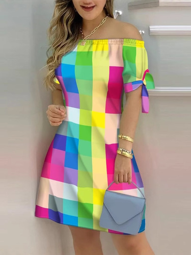 Cross-border Amazon AliExpress independent station fashionable sexy women's printed dress