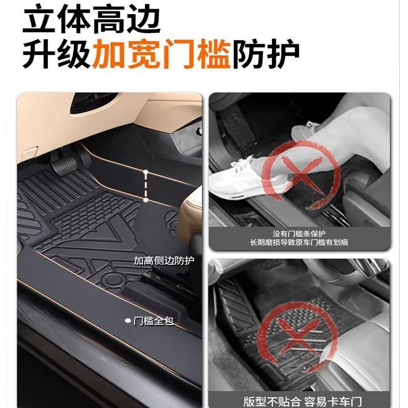 Подходит для Wenjie M5 M7 M9 PRO PLUS MAX Ultra версия полная окружающая накладка пороговые коврики для автомобиля ТПЕ