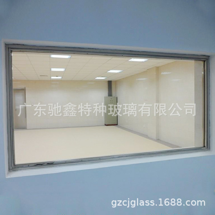 CT室防护玻璃视窗 屏蔽玻璃窗口电磁波防护玻璃生产厂家