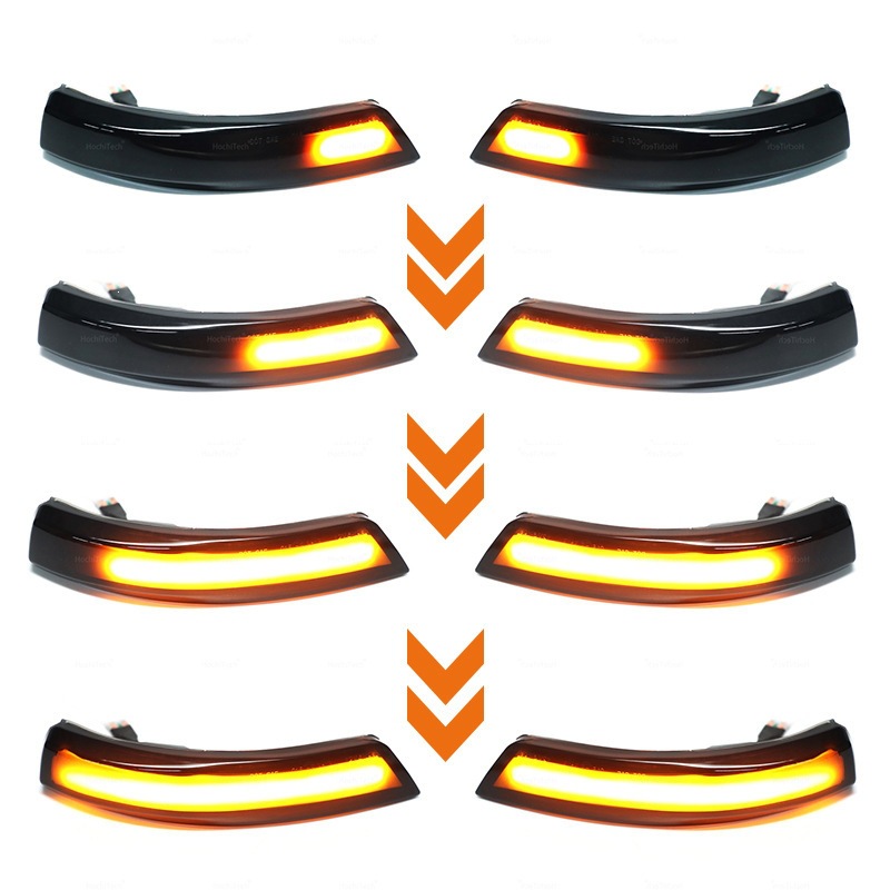 Suitable for Ford Focus Mk2 Mk3 Mondeo Mk4 Led Rearview Mirror Sequential Turn Signal Light