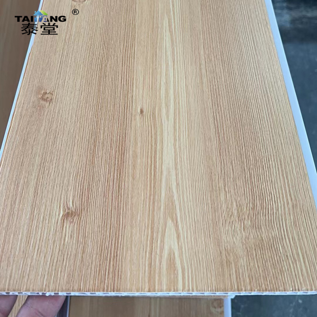 Honduras 250*7Mm Tablilla Cielo Falso Pvc Ceiling hebilla larga estampada