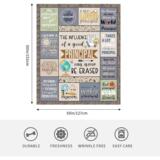 Подарки для женщин в знак признательности директору школы, лучшие подарки для женщин-директоров школ, 60 x 50 дюймов, директор