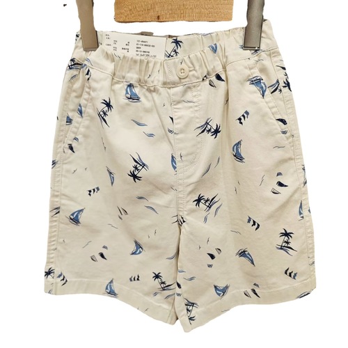 U brand children's clothing/boy's/-girl's summer elastic waistband cartoon print shorts casual pants 454467/454471