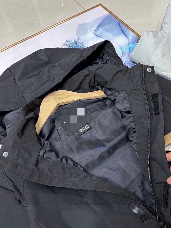 跨境潮流制式三防冲锋衣男女户外多功能单层冲锋衣防水可拆外套发|undefined
