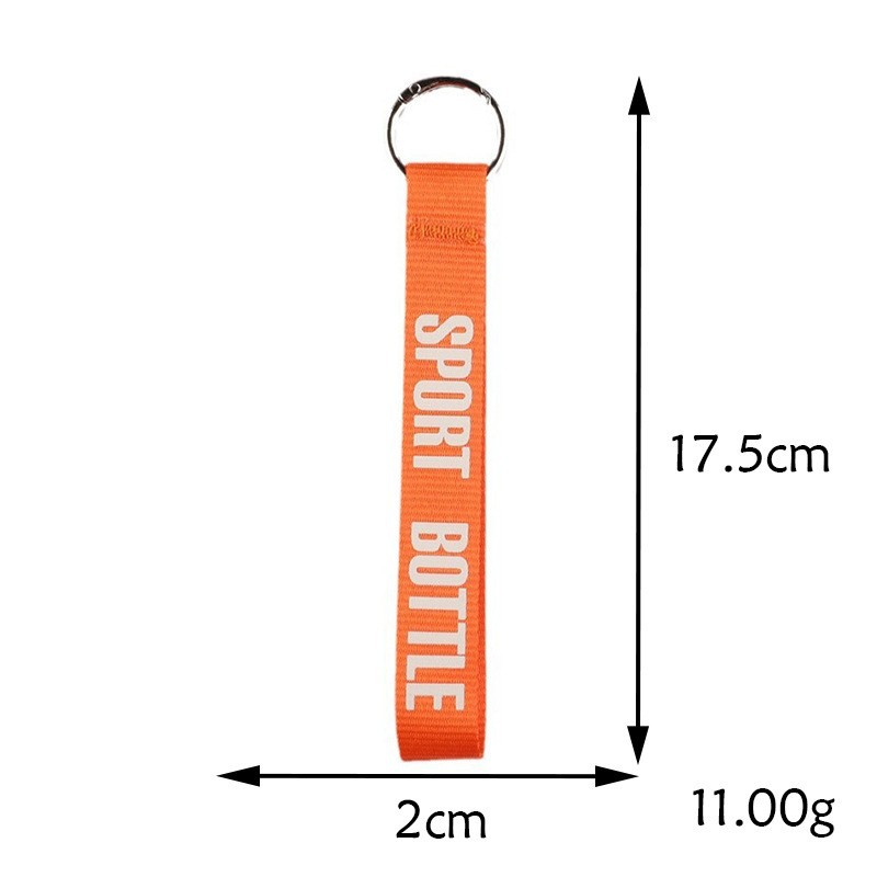Hervidor cinta portátil tonelada cubo agua taza llavero teléfono móvil cordón multifuncional anillo de acero correa de diseño logo