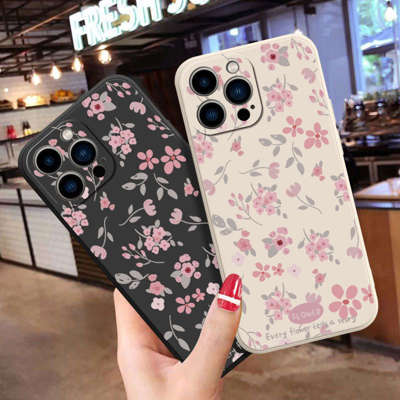 满屏碎花适用iphone16pro跨境17promax手机壳苹果15小众14时尚13|undefined