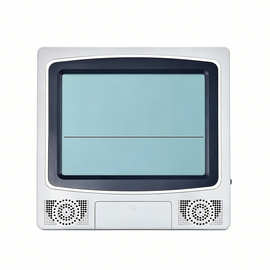 HA-4009 方形闹钟外贸万年历 table clock 台钟挂钟两用