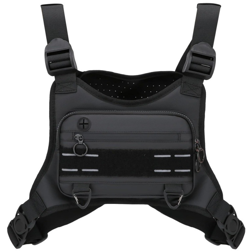 Spot Cross-Border Amazon Men's Tactical Chest Bag Tactical Vest Outdoor Sports Cycling Vest Multi-Functional Backpack