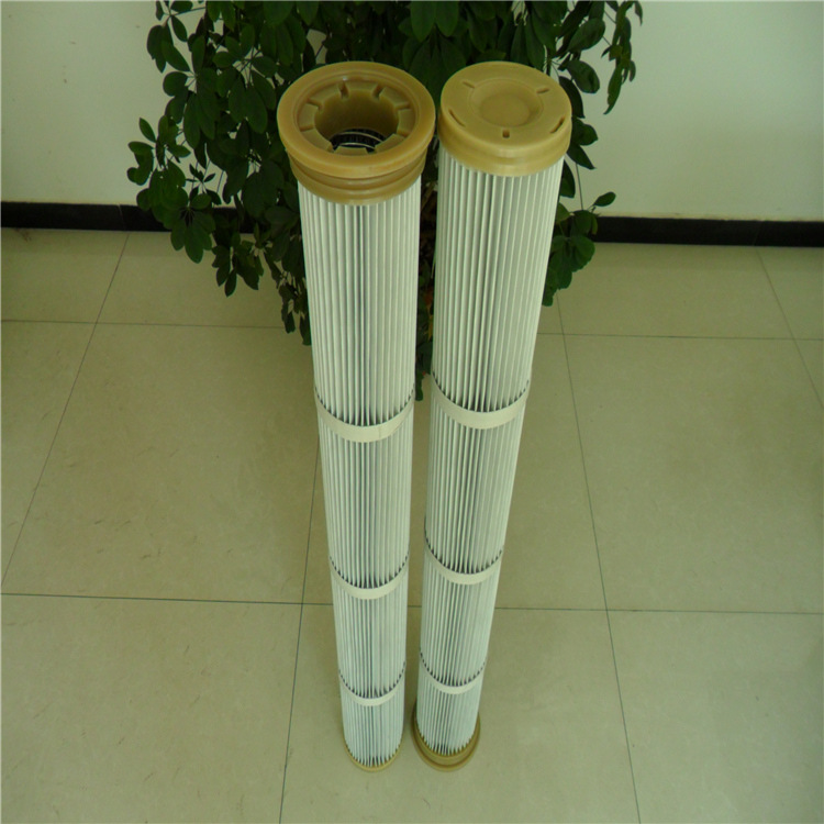 万泽厂家现货供应集尘器粉尘滤筒  150*1500粉尘滤芯滤筒