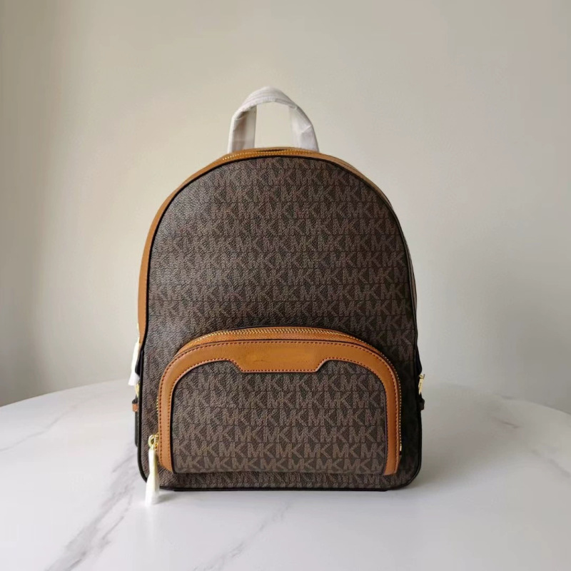 New Hot-Selling Mk Backpack for Women, Big-Name Fashion Large-Capacity Backpack, School Bag, High-End Women's Bag, Zipper Travel Bag New Hot-Selling Mk Backpack for Women, Big-Name Fashion Large-Capacity Backpack, School Bag, High-End Women's Bag, Zipper Travel Bag