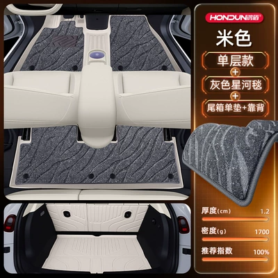 Modelə uyğun ayaqaltı – for Nio Firefly Floor - no-specifications-package-model-beige-tpe-gray-galaxy-blanket-trunk-single-cushion-back-cushion