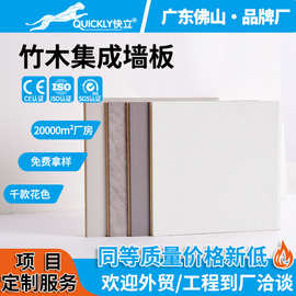 定制外贸竹木纤维集成墙板木饰面板室内墙面背景墙工程装修材料