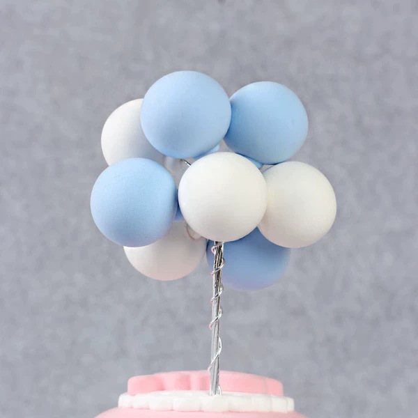 Clay blue and white