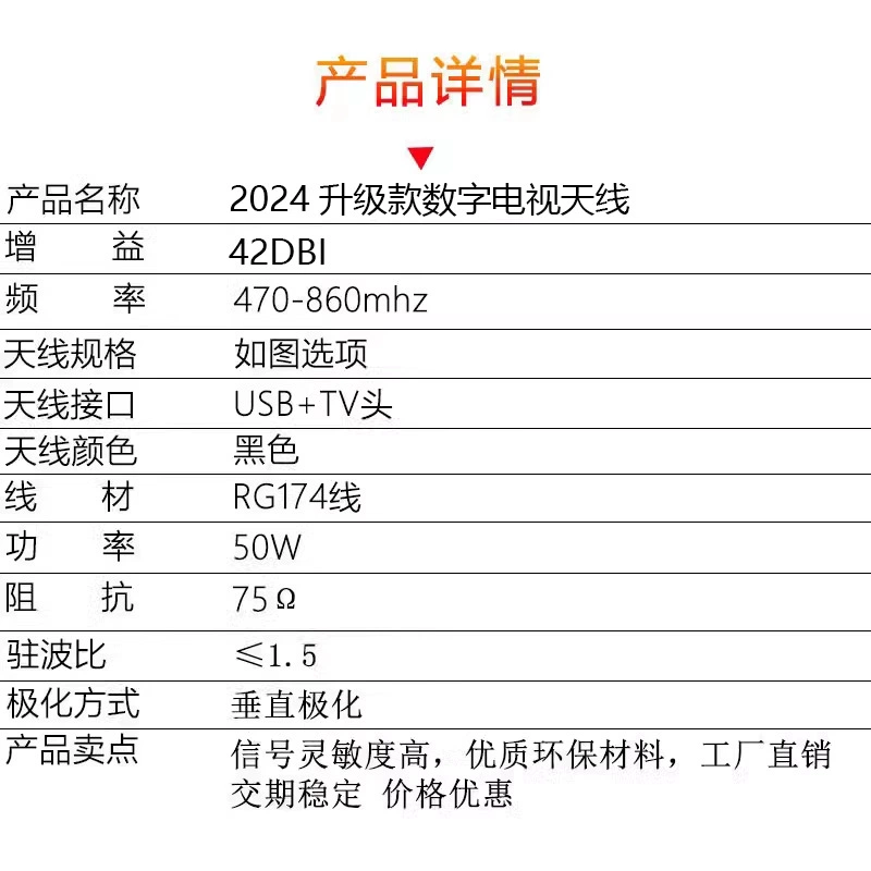 Новая цифровая телевизионная антенна 2025, HDTV антенна, ATSC/DVB-T антенна