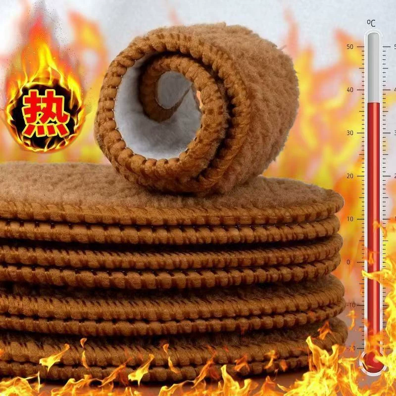 Зимние тёплые стельки из альпаки, плюшевые, мягкие, комфортные, дезодорированные, для мужчин и женщин, увеличенная толщина