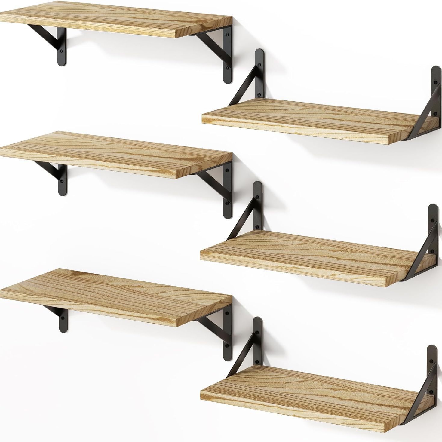 오동나무 살짝 번트 브라운 6종 세트