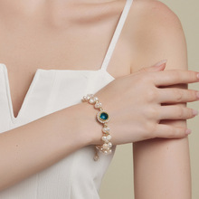 新款天然淡水珍珠手链女款轻奢小众精致手串高级感气质手镯手饰品
