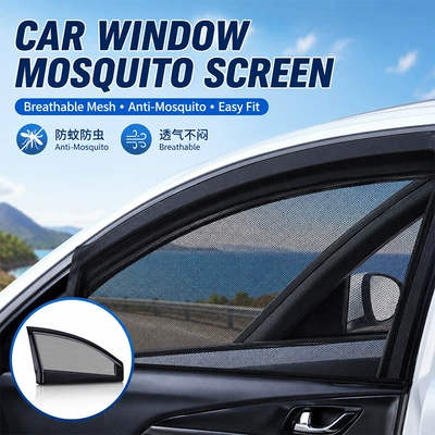 Car mosquito screen net, car window mosquito net, sunshade curtain, anti-mosquito car mosquito net, car insect-proof privacy screen (Automobile anti-insect net)