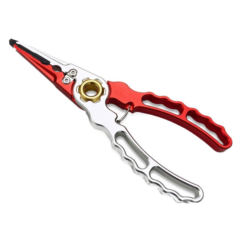 Антикоррозионные многофункциональные дорожные плоскогубцы титановые плоскогубцы рот алюминиевый сплав Вольфрамовая сталь рыболовные плоскогубцы легкие портативные приманки плоскогубцы для рыболовных крючков оптом