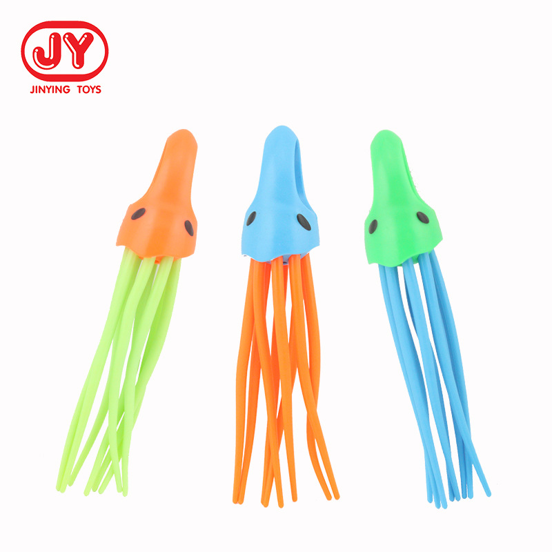 Juguetes de buceo de verano para niños nuevo modelo de pulpo exótico Playa juguetes de captura de entrenamiento de agua fuente fabricante