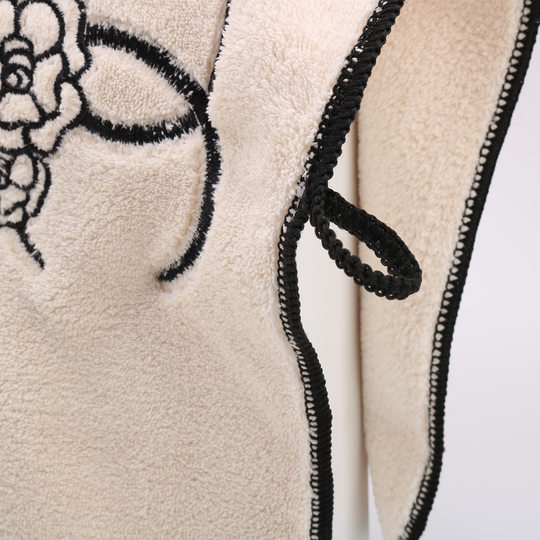 Miss Paris Long Square Coral Fleece Face Towel Long Square Towel No Hair Removal and Strong Water Absorption
