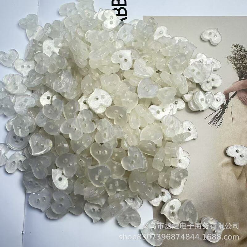 韩系奶油色纽扣盲盒混装ins风手账本装饰DIY娃衣配件串珠饰品纽扣|undefined