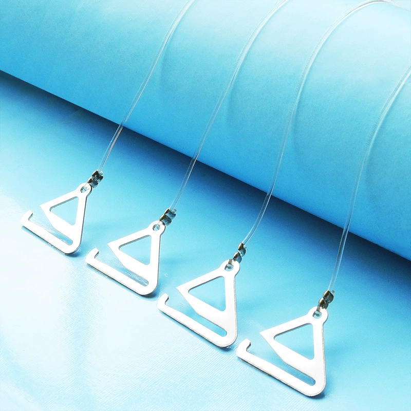 0,1 см Бесшовный прозрачный плечевой ремень Леска Ультра-Тонкий Невидимый нескользящий бюстгальтер Бюстгальтер со спиной Круглая линия двойного назначения в наличии