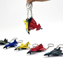 澄海玩具厂钥匙扣礼品合金飞机仟机模型摆件儿童玩具车批发市场