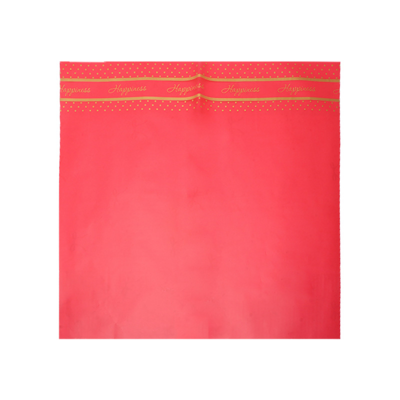 Huaxi Xiaomeito Papel liso coreano Papel de envolver de flores Ramo mate impermeable Flores Diy Regalo Floristería Papel de envolver de flores