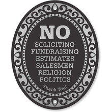 F؛no soliciting signֹДzXʾƽֹNT