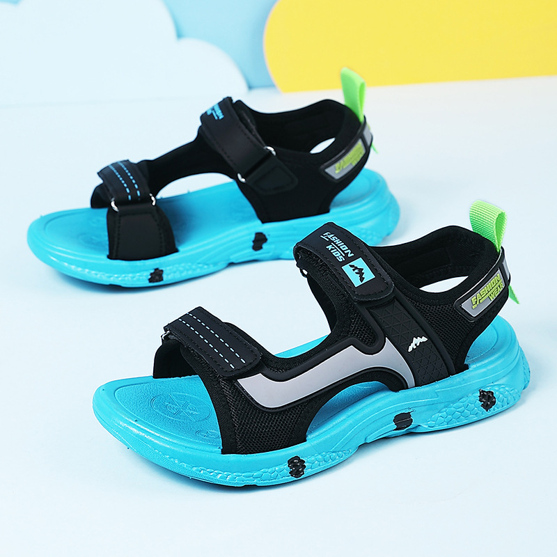 Zapatos de comercio exterior transfronterizo sandálias de playa para niños, zapatos de playa para niños, base antideslizante para niños, estudiantes de primaria, niños nuevos