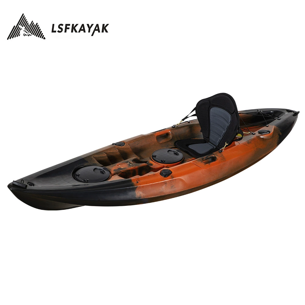 Water Scenic Area Single Kayak Single Rowing Single Plastic Hand -Rowing Single Platform boat
