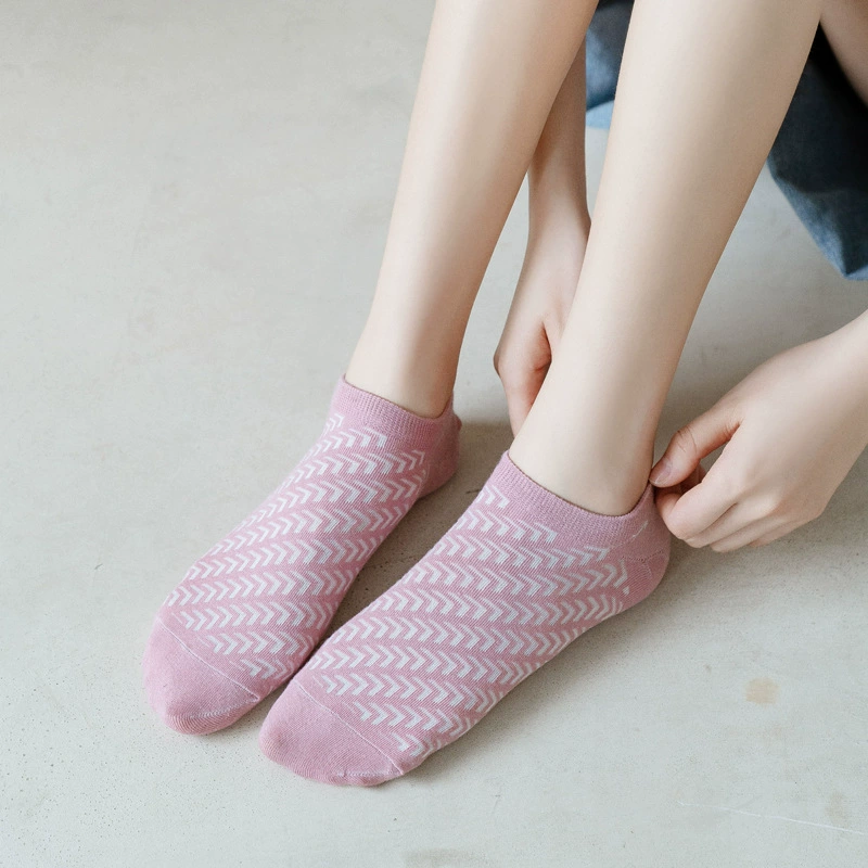 Spring summer thin breathable invisible socks, absorbs sweat and smell