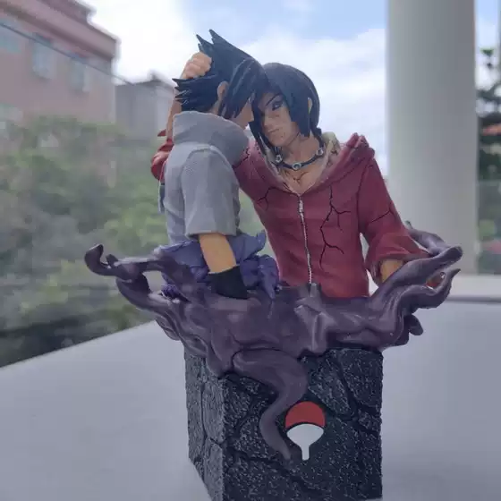 [Original Head Source] Naruto Sasuke Itachi Reconciliation Brothers' Reconciliation Bust Figure Scene Statue
