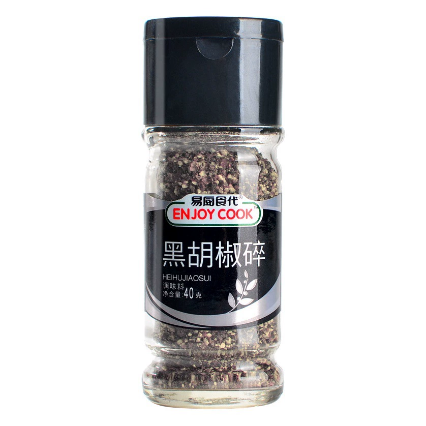 Легкая кухонная еда вместо черного перца раздавленного в бутылках 40 г с фабрики непосредственно для общественного супермаркета общественного питания оптом