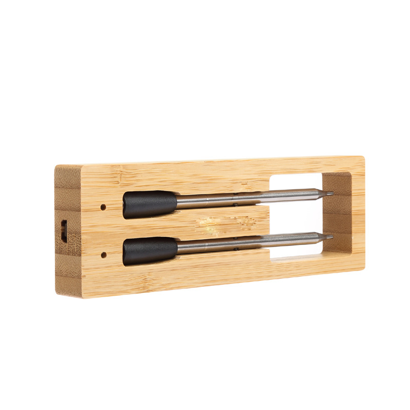 Bluetooth 5.2 Impermeable y resistente a las herramientas de cocina Termómetro para alimentos Nuevo termómetro inalámbrico BBQ de múltiples agujas APP inteligente