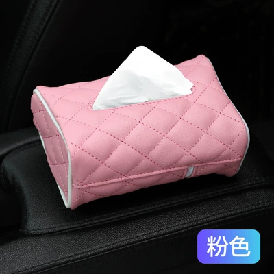 Car tissue box/set box car tissue box - pink