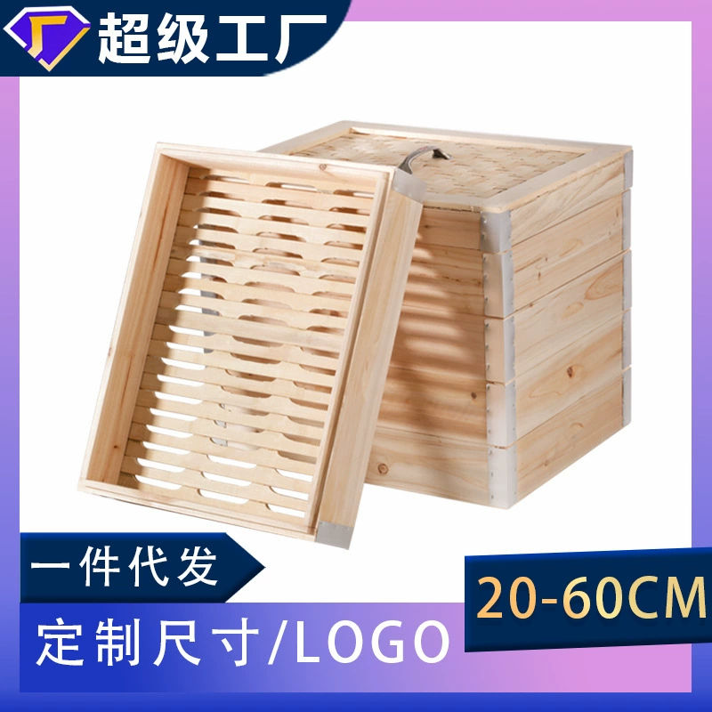 Большой пароход Gega, паровая решетка ручной работы из массива дерева