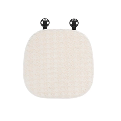 Warm Thickened Non-Slip Seat Cushion – Seat cushion, seat cover - beige-houndstooth-seat-cushion-front-row