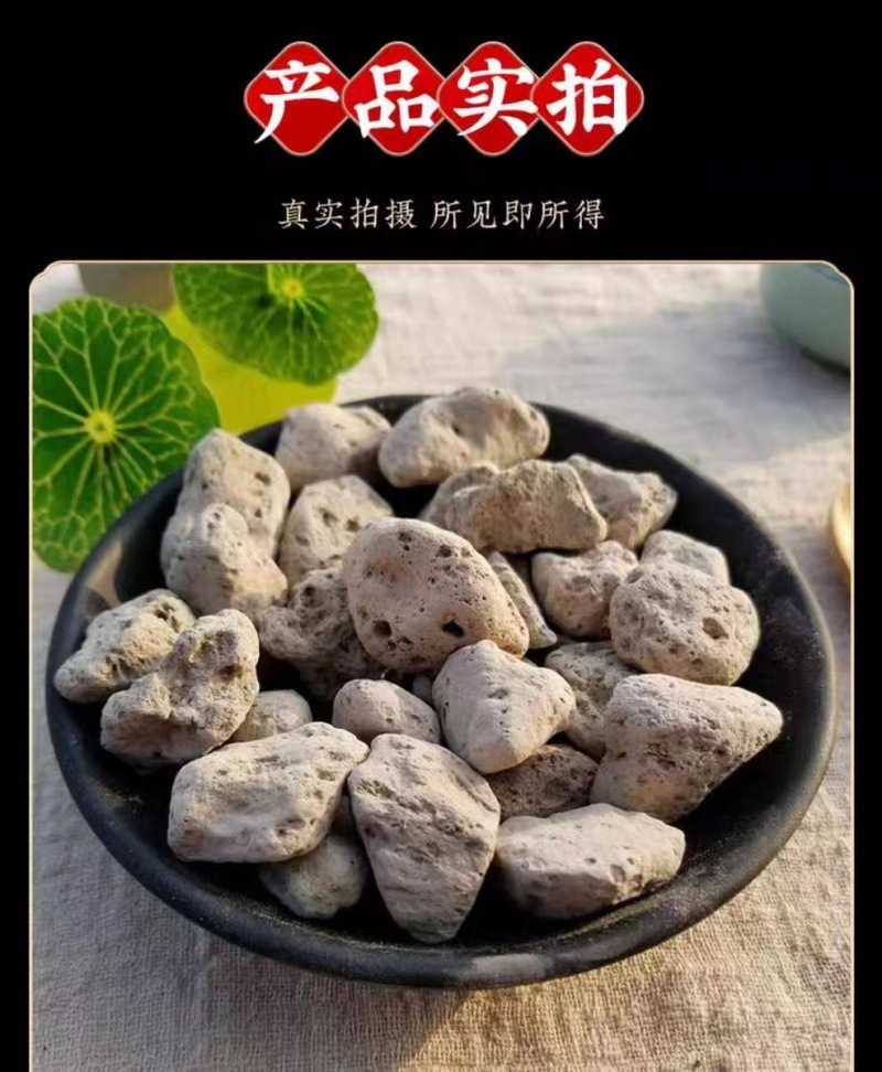 Hai Fu Shi (Pumice / Costazia aculeata) — Dried Mineral Herb for TCM Decoction in use