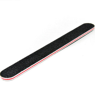 Black sand strip nail manicure tool nail file double-sided rubbing strip shaping polishing grinding strip sand strip suit