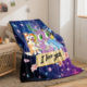 Cartoon cross-border children's blanket air conditioning blanket nap blanket winter thick quilt warm blanket hot selling series
