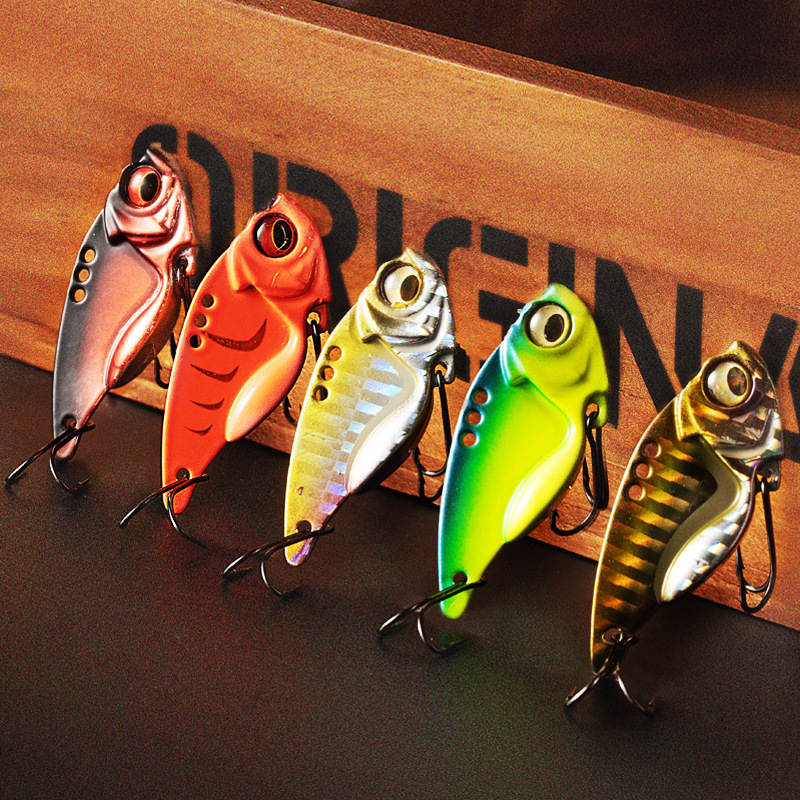 5g Metal Blade Baits spinner baits Metal VIB Fresh Water Bass Swimbait Tackle Gear