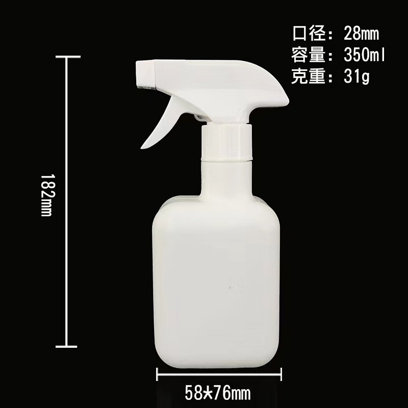 500ml油汚れ洗浄剤スプレーボトル350ミリリットル防漏角瓶太刀瓶pe包装瓶消毒瓶|undefined