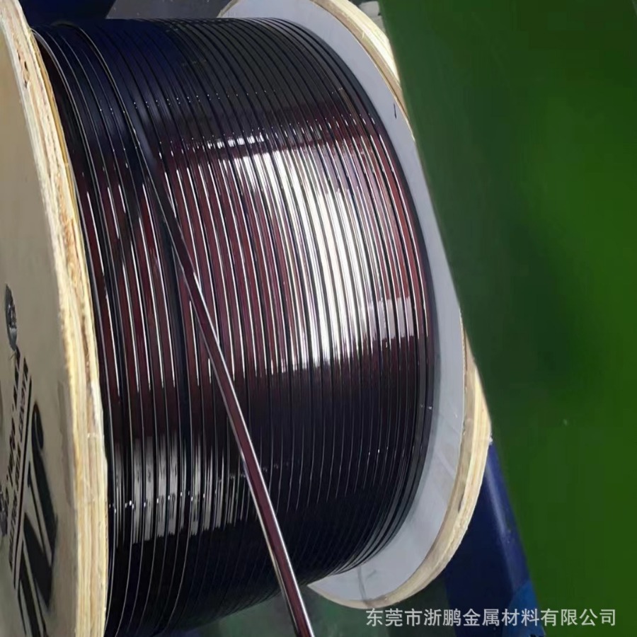 F级漆包扁铜线厂家 180级扁平漆包铜丝 3*11.5mm耐高温聚脂扁铜线