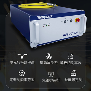 Raycus Laser Rfl-C1000 Watt 1500W2000W3000 Medium Power Laser Source Welding Cut
