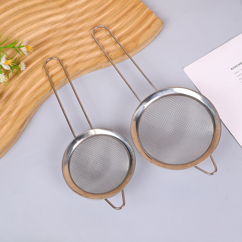 厨房用品过滤器202无磁不锈钢油网8CM10CM油格 批发两元店货源
